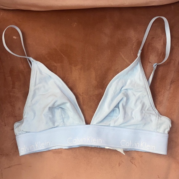 Calvin Klein Other - Gently worn baby blue Calvin Klein bralette